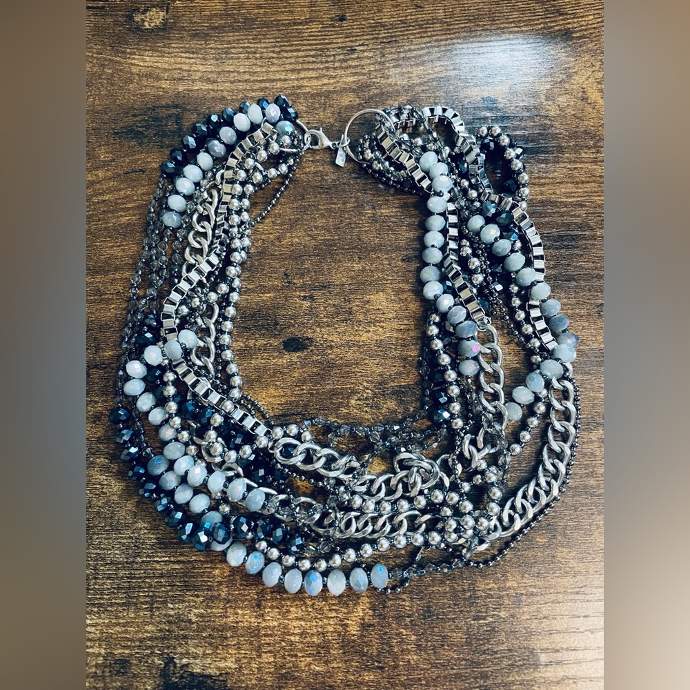 Cookie Lee Multi-Strand Monochromatic Necklace - image 1